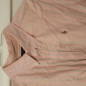 Ralph Lauren Men's Slim Fit Striped Shirt Vintage